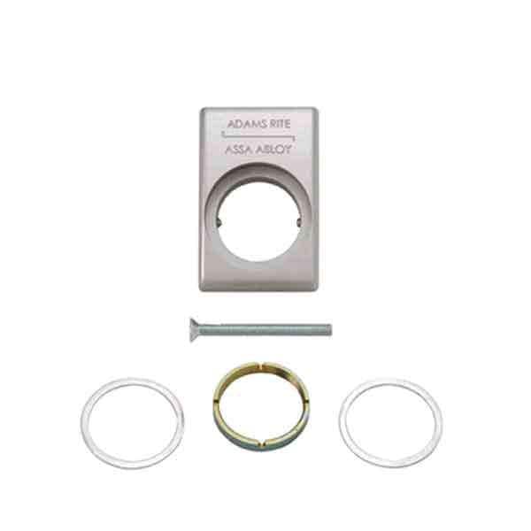 Adams Rite Adams Rite Cylinder Escutcheon, For use with Adams Rite Mortise Cylinder, Aluminum Finish - ADR-8650-628
