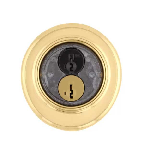 Kwikset Kwikset: Key Control Deadbolt featuring SmartKey / Polished Brass - KWS-816-3-SMT