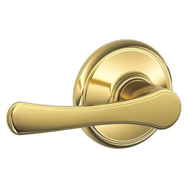 Schlage Lever Lockset, Mechanical, Passage, Grd. 2 - F10 VLA 605