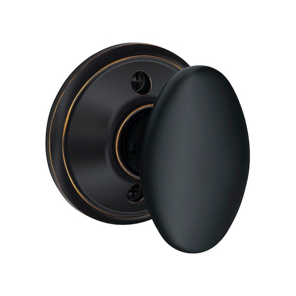 Schlage Schlage Siena Rustic Aged Bronze Dummy Knob Right or Left Handed - F170SIE716