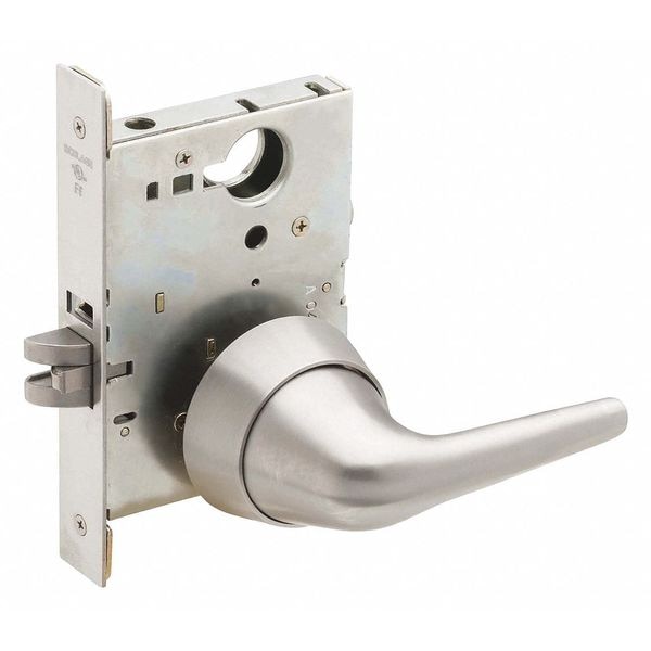 Schlage Passage Mortise Lock, Ligature Resistant - L9010 SL1XSK1 630