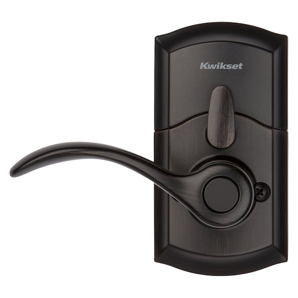 Kwikset Kwikset 955PML 11P SMT CP Electronic Pembroke Lever, Keyless Key, AAA Grade, Zinc, Venetian Bronze - 955PML 11P SMT CP