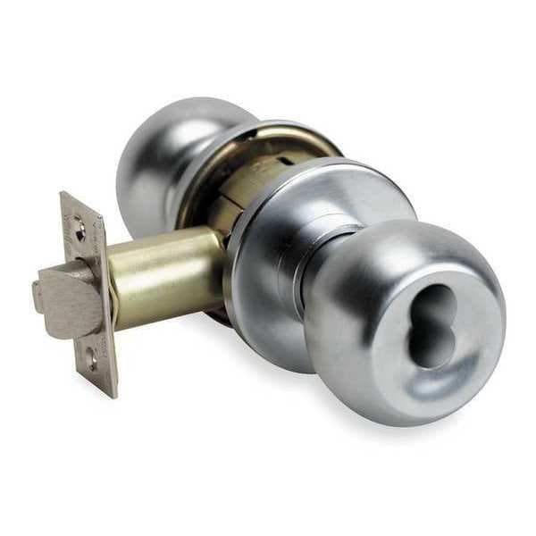 Assa Abloy Accentra Knob Lockset, Mechanical, Entrance, Grd. 1 - BCA5407CK630