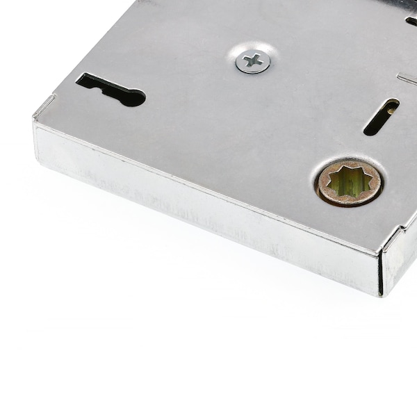 Prime-Line Mortise Keyed Lock Set with Glass Knob, Fits Doors with 2-3/8 In. Backset - E 28337