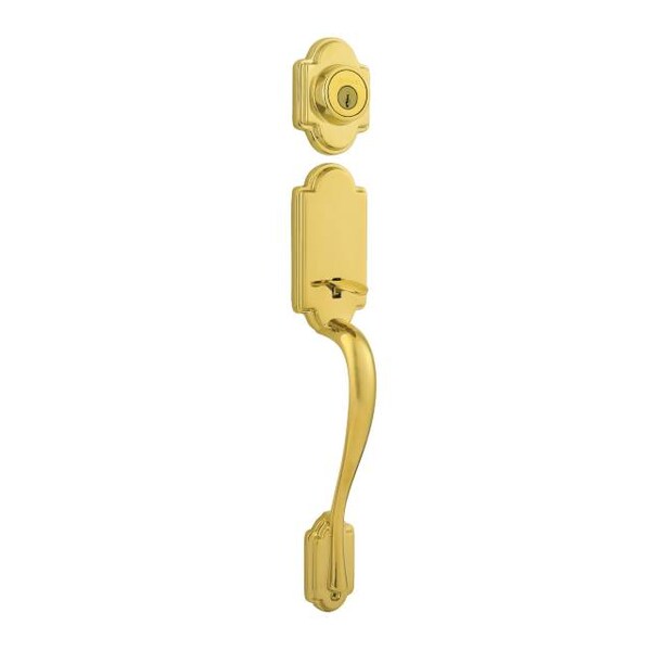 Kwikset Arlington Dummy Exterior Handleset w/New - 802ANLIP-L03