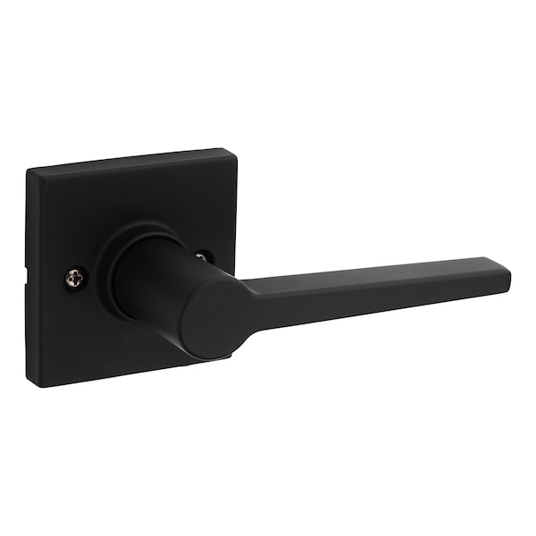 Safelock Daylon Lever with Square Rose Half Dummy Matte Black Finish - SL7000DALSQT-514