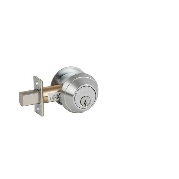 Schlage Commercial Satin Chrome Deadbolt B662626138 - B662626138