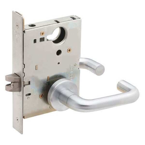 Schlage Lever Lockset, Mechanical, Passage, Grd. 1 - L9010 03A 626
