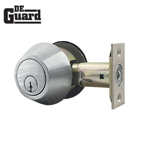 Deguard Single Cylinder Deadbolt Grade 1 Satin Chrome Schlage (26D) - DG1DB01-26D-SC