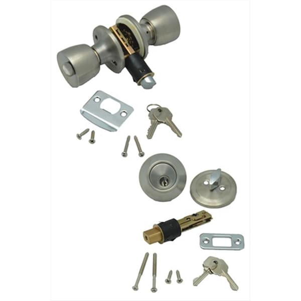 Ap Products Combo Lock Set Of Stainless Steel - A1W-013234SS