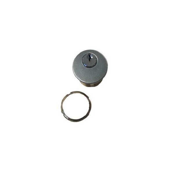 Gaab 1-1/8 in. Single Mortise Cylinder With 1 Steel Cylinder Ring - R503-03