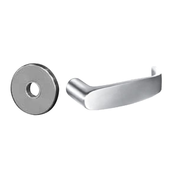 Sargent Grade 1 Dormitory or Exit Mortise Lock, L - Lever, LN - Rose, Field Reversible, Conventional Cylinde - 8245 LNL 32D