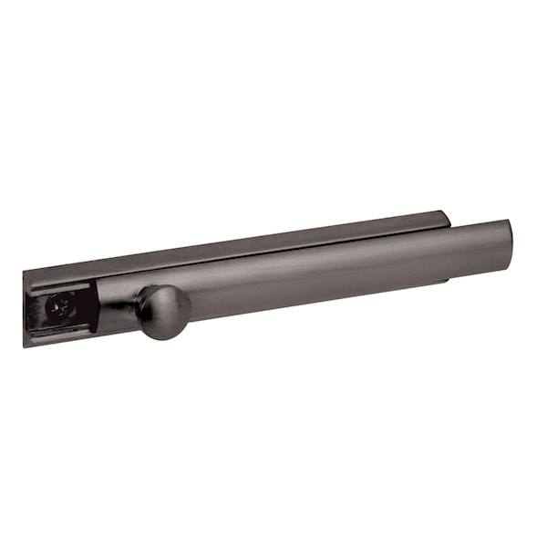 Prime-Line 4 in. Surface Bolt, Classic Bronze Finish Single Pack - U 10307