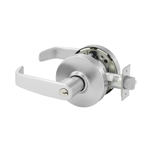 Sargent Classroom F84 Cylindrical Lever Lock Grade 1 with L Lever and L Rose with Small Format IC Prep - 7010XG37LL26D