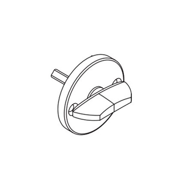 Falcon MA Series Thumbturn Assembly for Sectional Trim All Functions Except MA 301,311 and 321 When Door T - AS76319-626