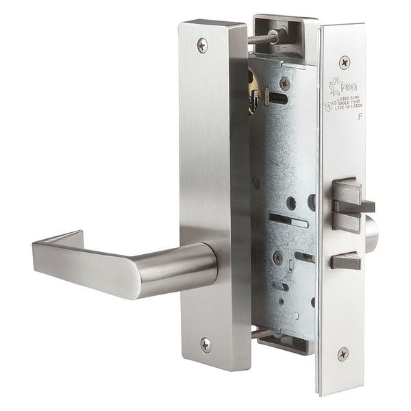 Pdq Mortise Lockset, Lever, MR, MR Escutcheon, Store, Mech. - MR115PJEJ630RHCLDSCC