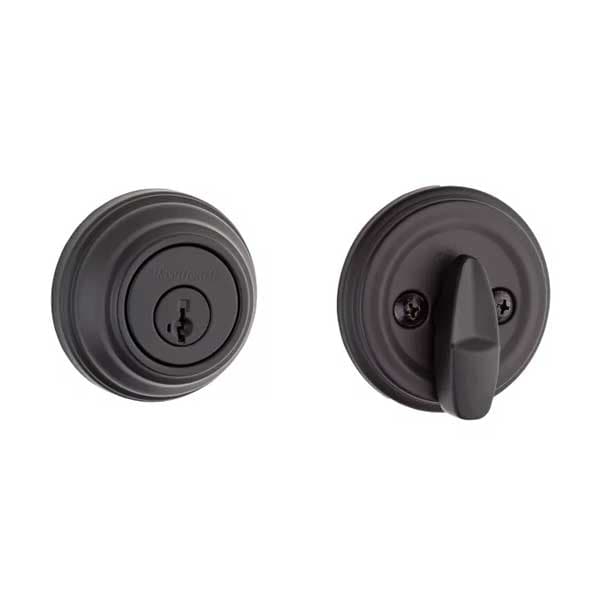 Kwikset Kwikset: 980 Single Cylinder Deadbolt with Smartkey Technology / Iron Black - KWS-980-SMT-514
