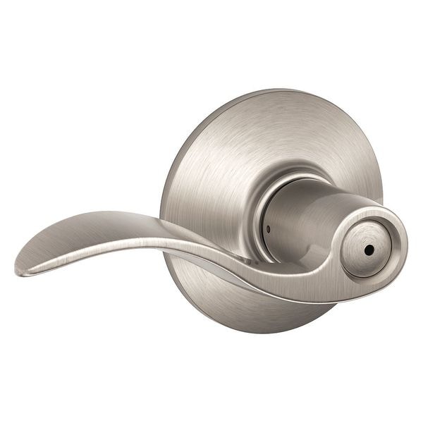 Schlage Lever Lockset, Mechanical, Privacy, Grd. 3 - F40 ACC 619