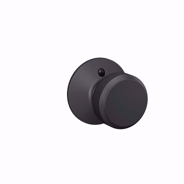 Schlage Schlage Bowery Matte Black Knob Right or Left Handed - F10VBWE622
