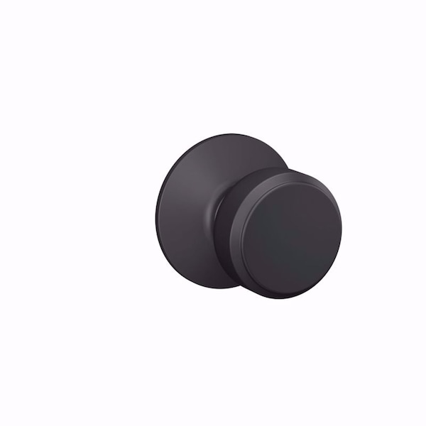 Schlage Schlage Bowery Matte Black Knob Right or Left Handed - F10VBWE622