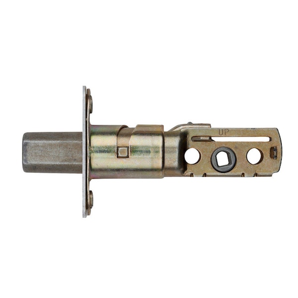 Kwikset Kwikset Polished Brass Metal Deadbolt Deadlatch - 83146-001