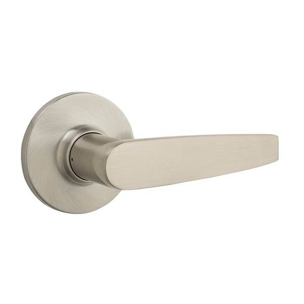 Safelock Winston Lever Passage Lock with RCAL Latch and RCS Strike Satin Nickel Finish - SL1000WI-15