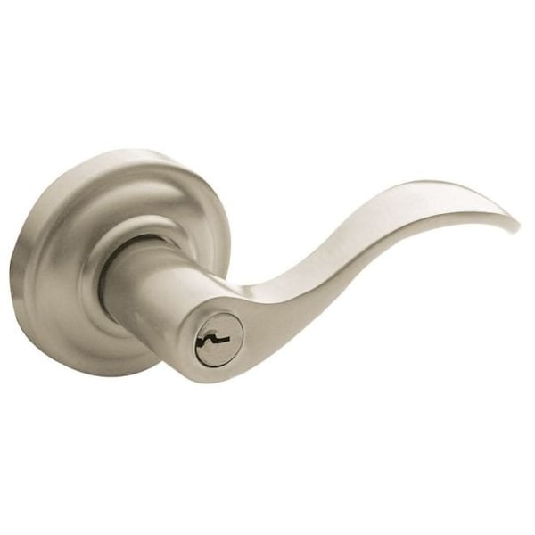 Baldwin Entry Door Levers Lifetime Satin Nickel - 5255.056.LENT