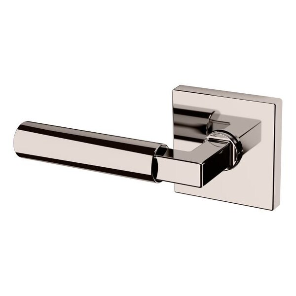 Baldwin Estate Baldwin Preconfigured L029 Lever with R017 Rose Left Hand Half Dummy Lock Lifetime Bright - L029055LDM