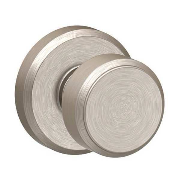 Schlage Satin Nickel Dummy Knob Lockset, Bowery/Greyson - F170 BWE 619 GSN