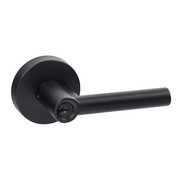 Sure-Loc Hardware Sure-Loc Hardware Marin Entrance Lever, Flat Black - MR107 FBL