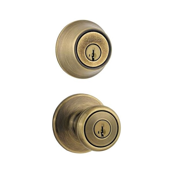Kwikset Combo Keyed ENTR Tylo Knob SGL CYL DBOLT - 96900-338
