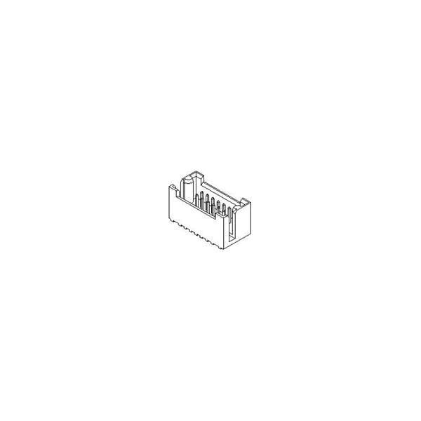 Molex Board Connector, 26 Contact(S), 2 Row(S), Male, Straight, Solder Terminal - 25024026