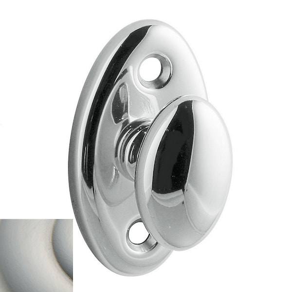 Baldwin Oval Lifetime Satin Nickel Turns Lifetim - 6751.056
