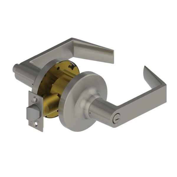 Hager Withnell Lever Privacy Cylindrical Lock, No. 012499 Satin Chrome - 3440WTN26D