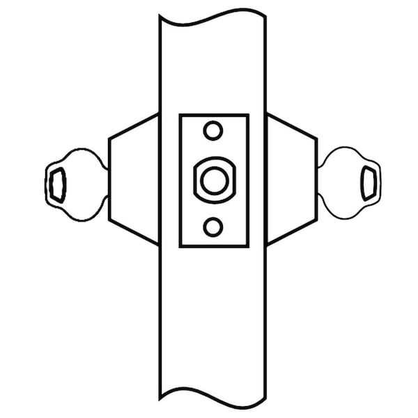 Corbin Russwin Grade 2 Double Cylinder Deadbolt, Conventional Cylinder, Dark Oxidized Satin Bronze Oil Rubbed Finis - DL2212 613