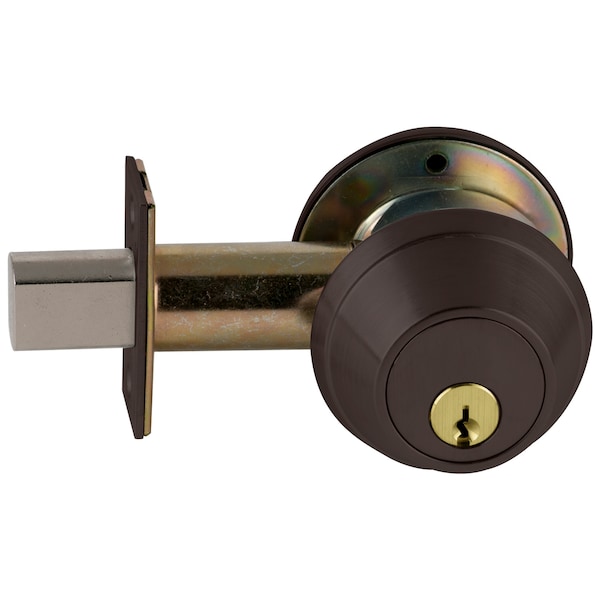 Schlage Grade 1, Double Cyl, C KWY, Rectangle Stk, 6 Pins - B662P 643E