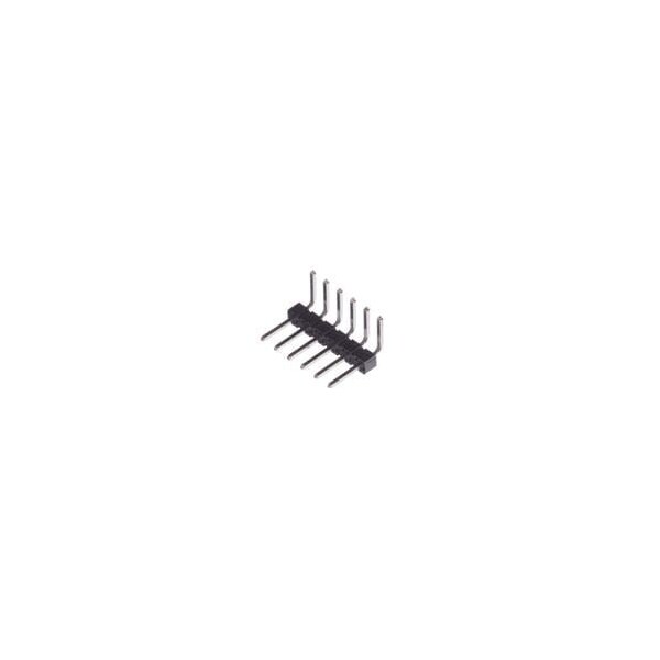 Fci Board Connector, 6 Contact(S), 1 Row(S), Male, Right Angle, 0.1 Inch Pitch, Solder Terminal,  - 77315-402-06LF