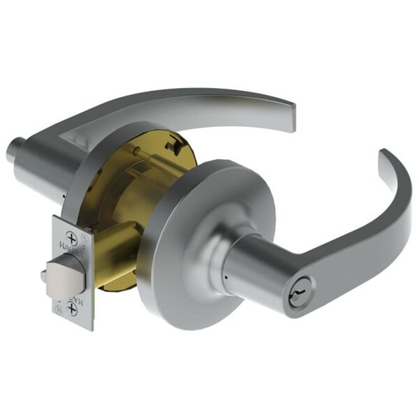 Hager Archer Lever Entry Cylindrical Lock, No. 012438 Satin Chrome - 3453ARC26D