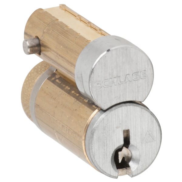 Schlage Everest FSIC Core, C235 Keyway, 1-Bitted, 626, 4 Pack - 23-030 C235 626 (4PK)