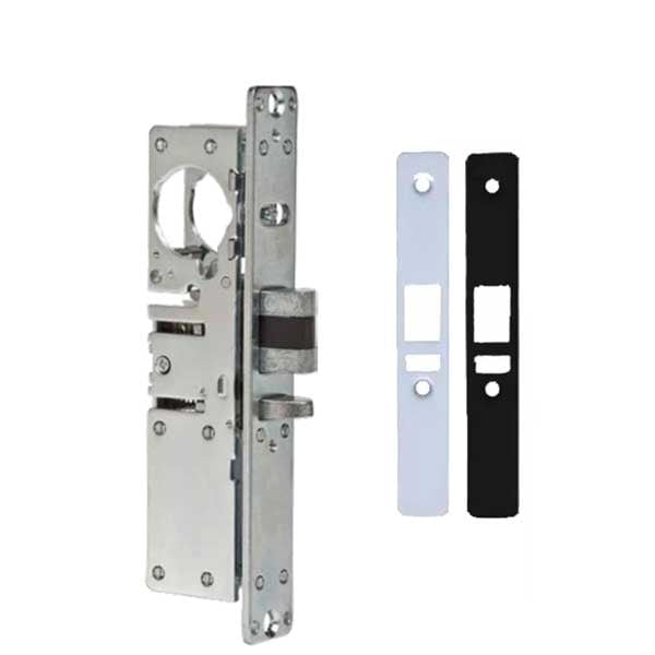 Ilco Ilco: DEADLATCH, 31/32" BACKSET, LH FLAT CLEAR/DARK BRONZE FP - ILCO-451-F-2-LH-628-313-BP