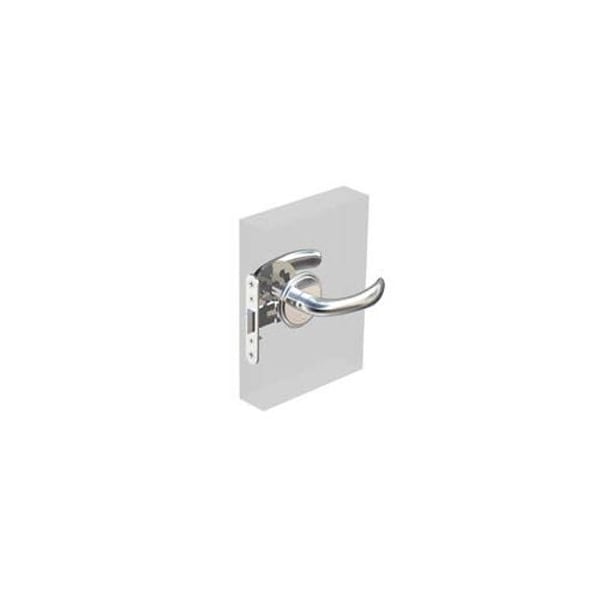 Southco McCoy Entry Door Latch, Nova Handle with Privacy Knob, Right Hand In - MA-01-320-01-10