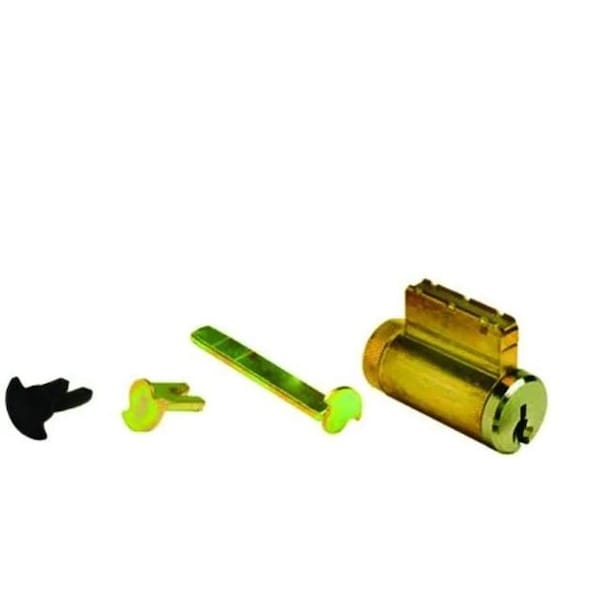 Global Door Controls Universal Cylinder 5-Pin Schlage Keyed Different with 3 Tail Pieces - GLA3SC1KD-26DM