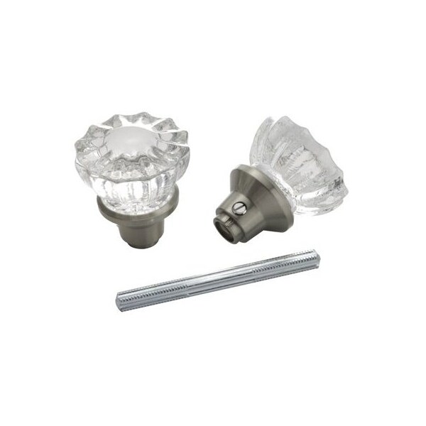 Belwith Products 2PK Knob GlassSpindle - 1140-SN