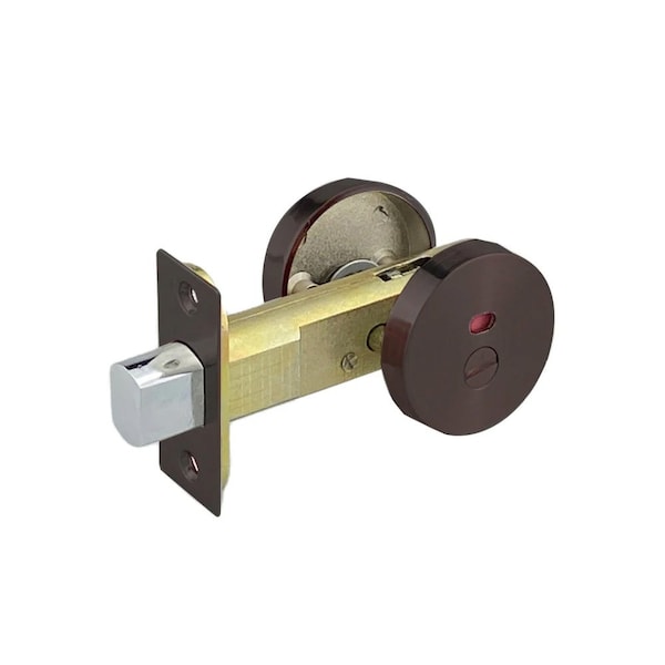 Ecs Hardware Commercial Privacy Indicator Deadbolt, 10B, Oil Rubbed Bronze, Grade 2 - ECSH-CDBI201-ORB