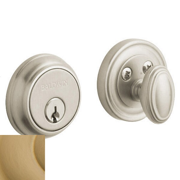 Baldwin Estate Vintage Brass Deadbolts - 8031.033
