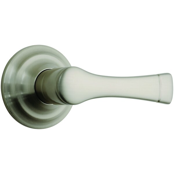Brinks Commercial Brinks Push Pull Rotate Harper Satin Nickel Passage Lever KW1 1.75 in. - 23051-119