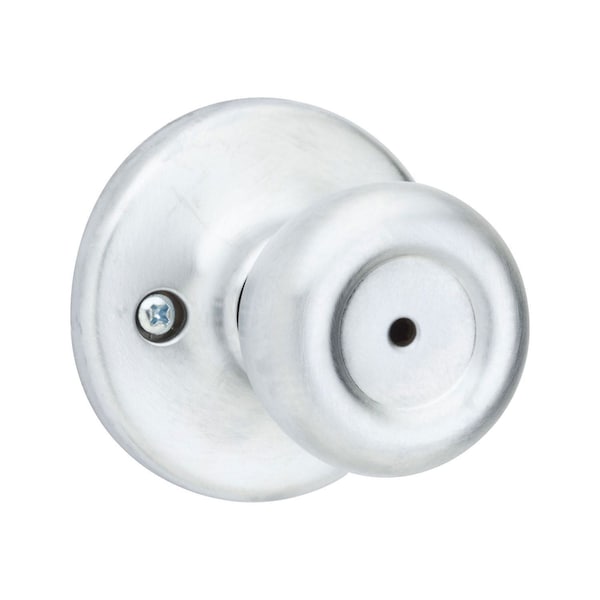 Kwikset Kwikset Tylo Satin Chrome Privacy Knob Right or Left Handed - 93001-871
