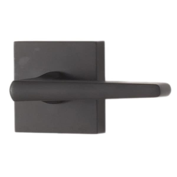 Weslock Philtower Passage Lock with Adjustable Latch and Full Lip Strike Matte Black Finish - 007007272FR20