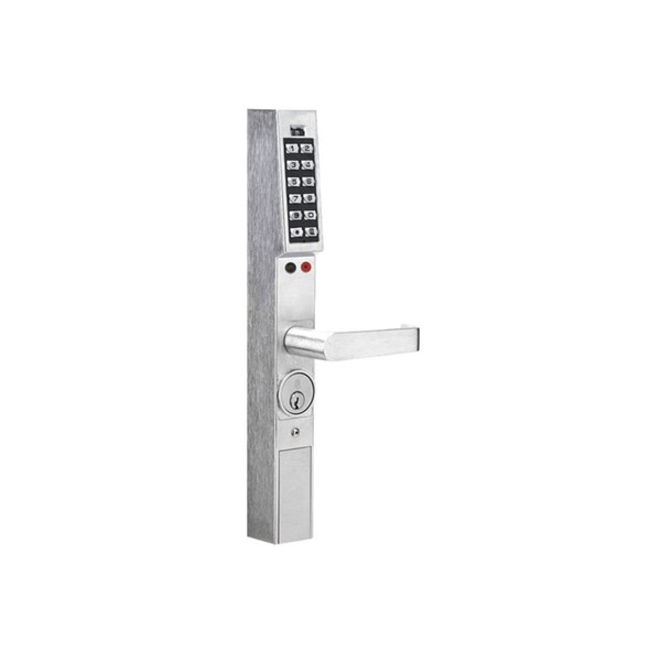 Alarm Lock Narrow Stile Mortise Keypad Trim Alarm Lock - DL1300/10B1