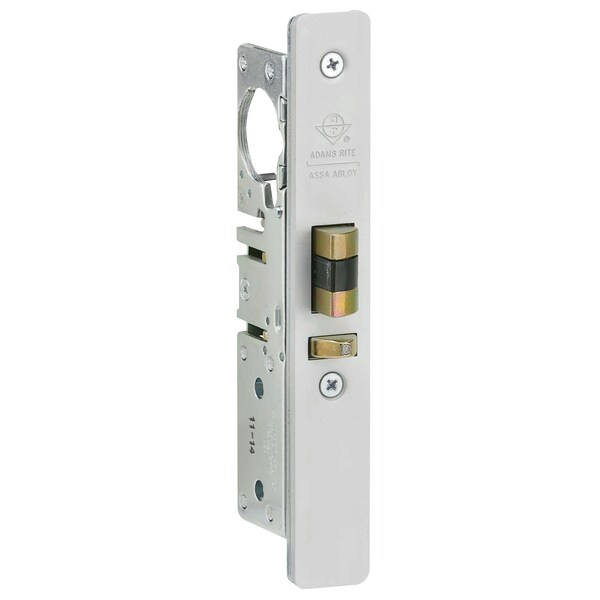 Adams Rite Deadlatch, 1-1/8" BS, Radius FP, US28, Flat 4-5/8" Stk, RH - 4511-36-101-628